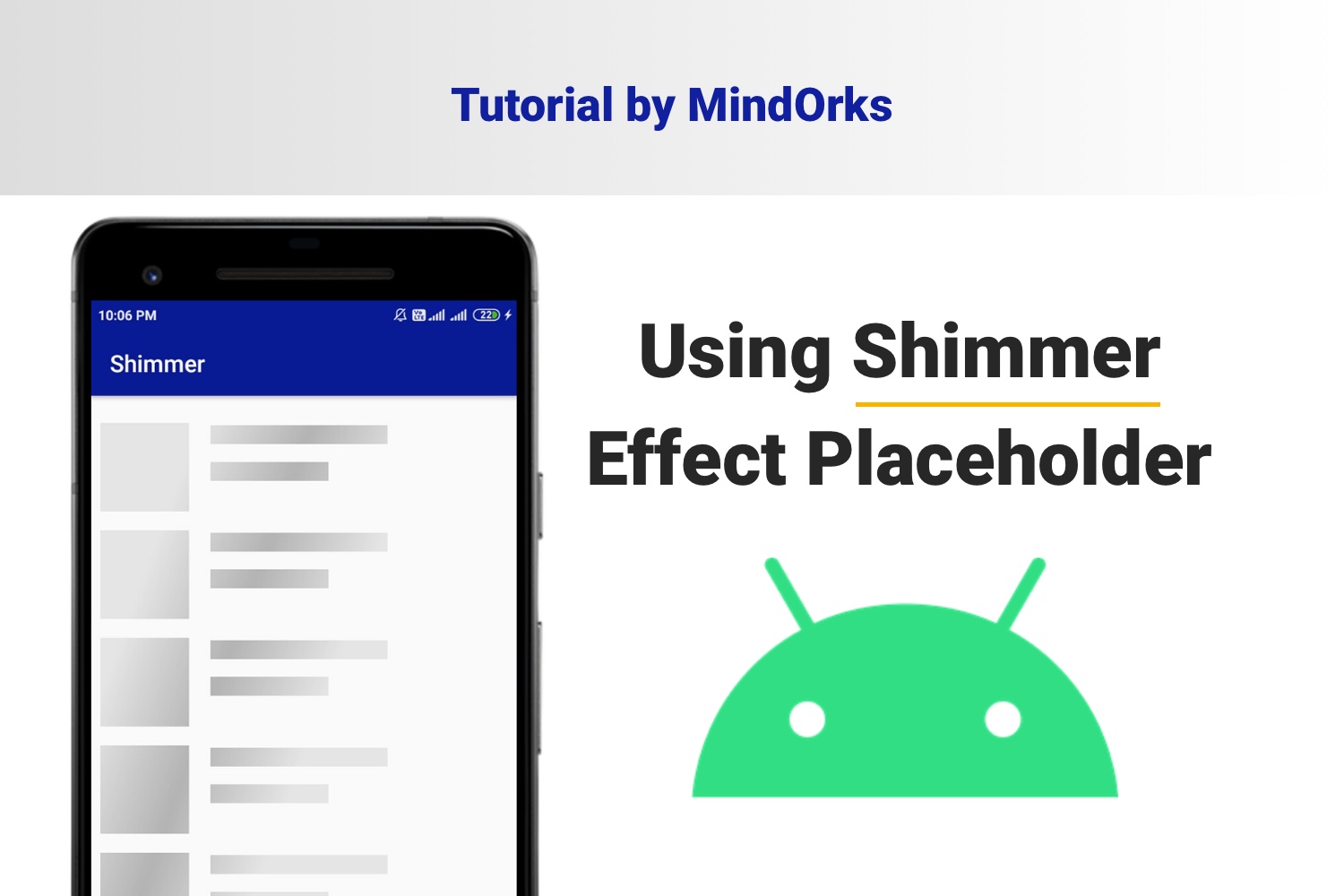 Using Shimmer Effect Placeholder in Android