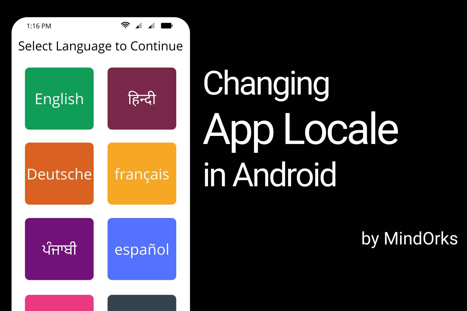 Changing App Language In Android Banner