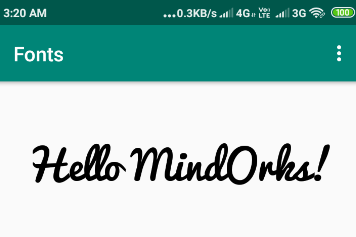 Using Custom and Downloadable Fonts in Android