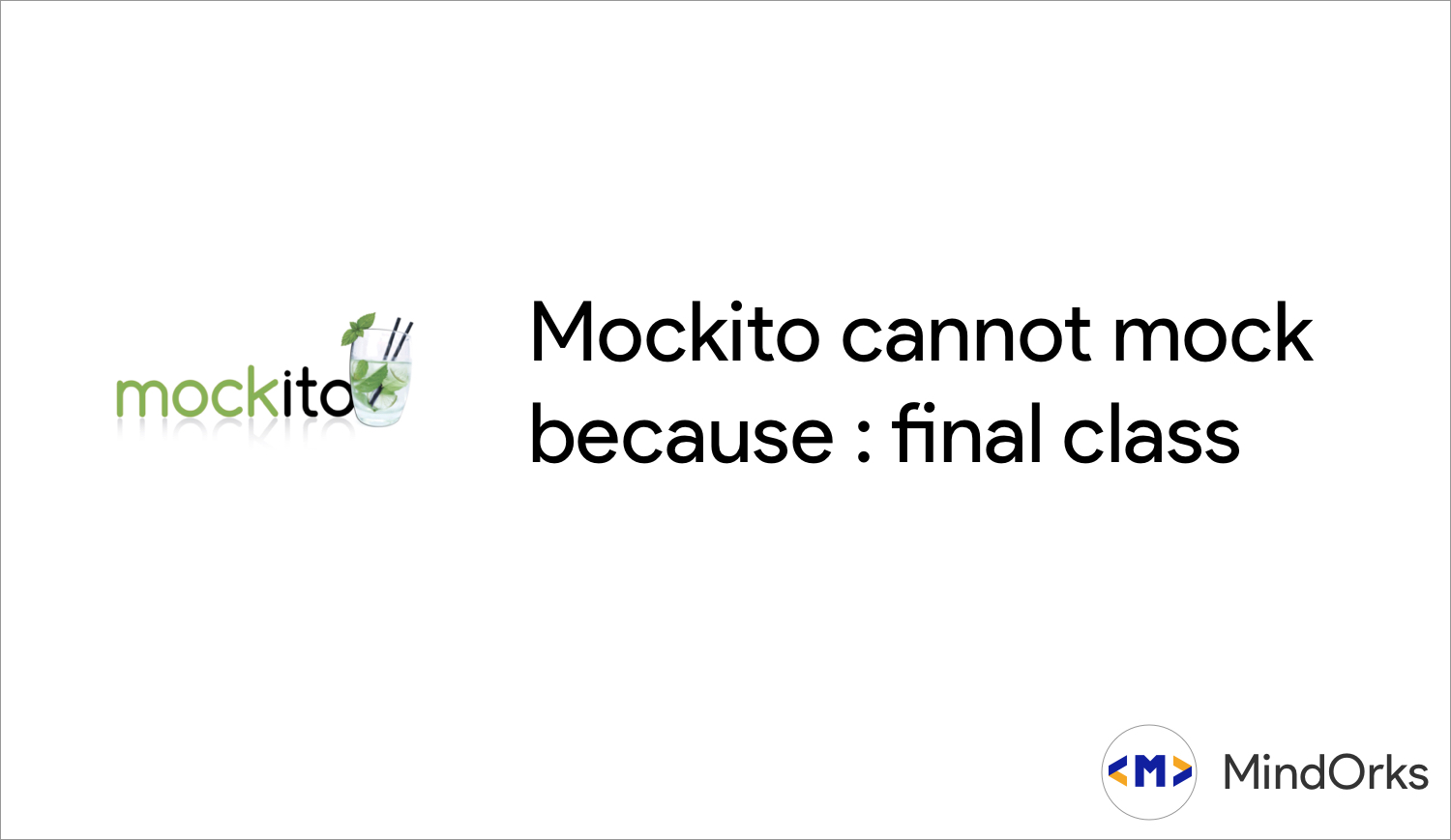 Mockito cannot mock because : final class in Kotlin