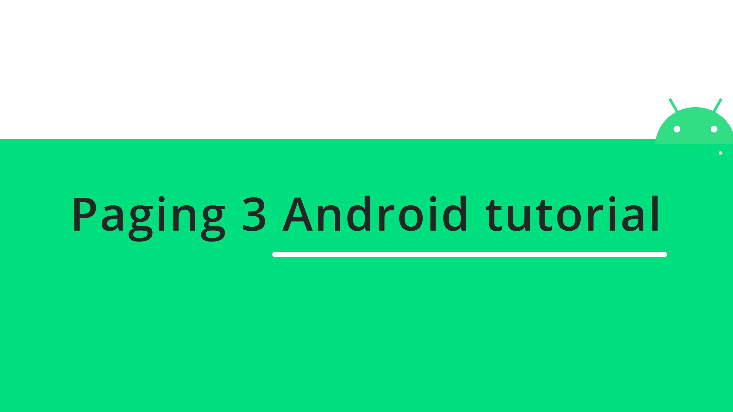Paging 3 Android Tutorial
