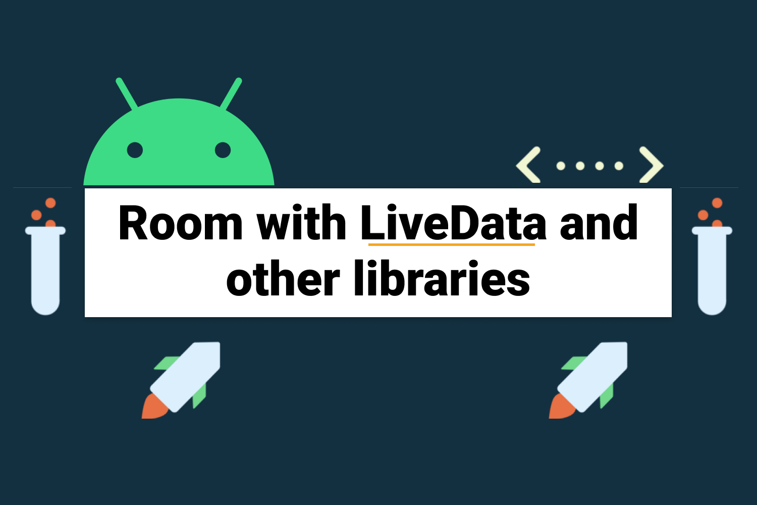 Using Room with LiveData and other third-party libraries