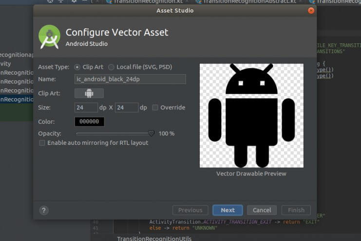 Using SVG Vector Drawables in Android