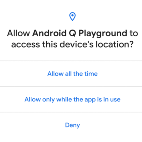 Understanding and Implementing Permission in Android Q